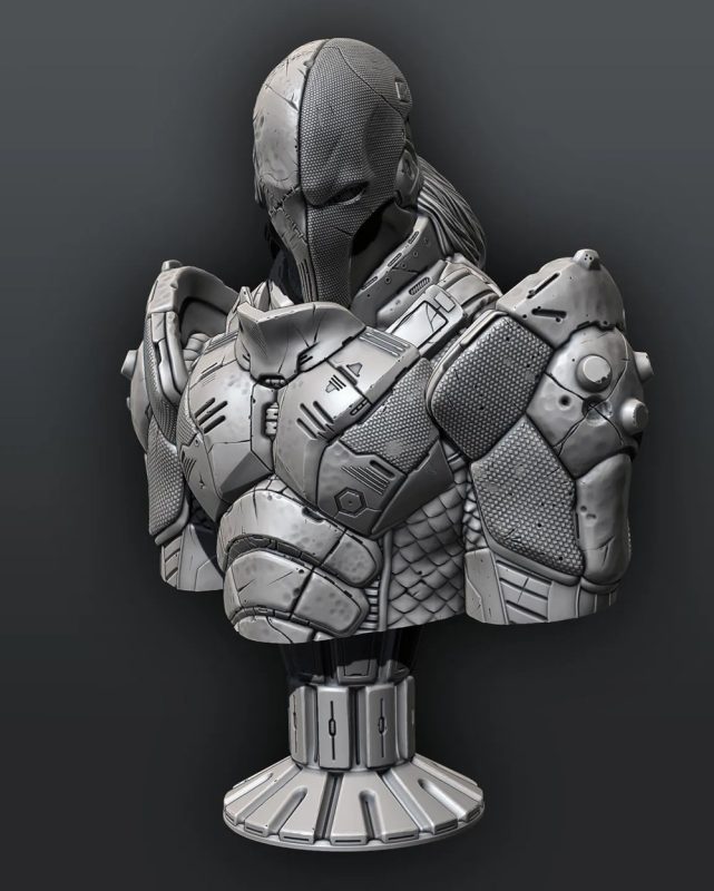 丧钟胸像-3D合纵社-3D打印模型STL格式3mf格式免费下载！