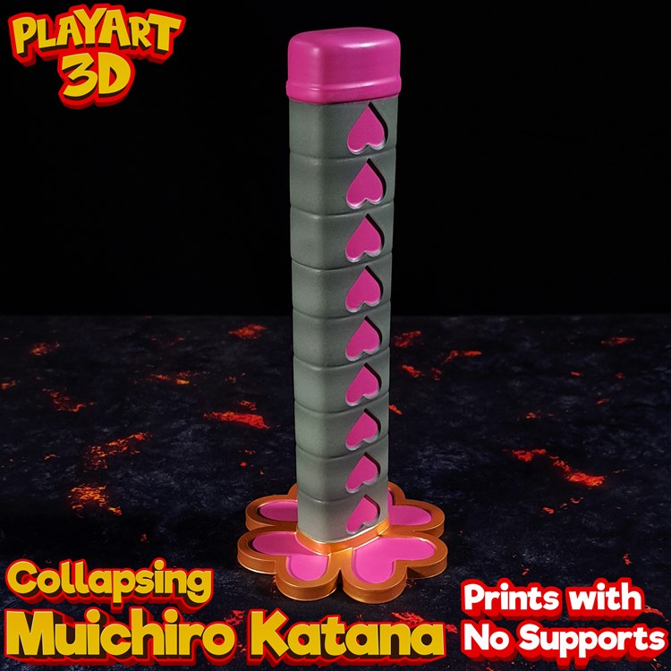 图片[2]-甘露寺蜜璃-日轮刀-3D合纵社-3D打印模型STL格式3mf格式免费下载！