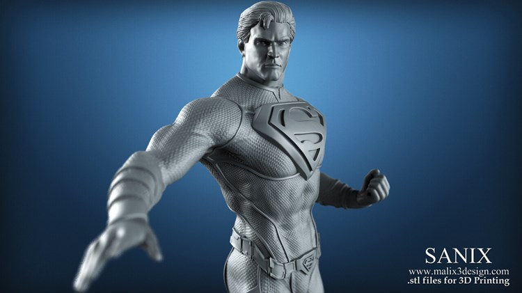 图片[3]-超人-3D合纵社-3D打印模型STL格式3mf格式免费下载！