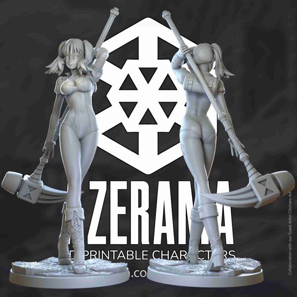 图片[2]-【七大罪】黛安-嫉妒之罪-3D合纵社-3D打印模型STL格式3mf格式免费下载！