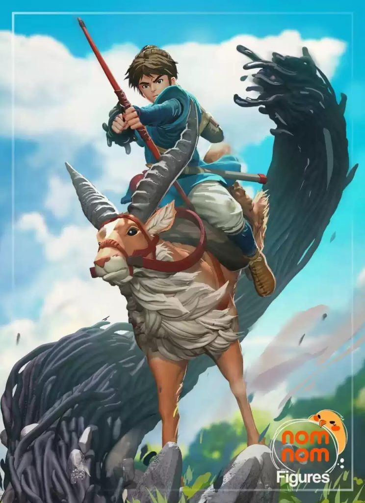 【幽灵公主】阿席达卡-3D合纵社-3D打印模型STL格式3mf格式免费下载！