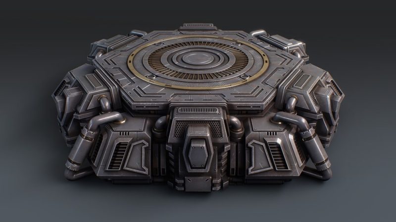 机甲地台-3D合纵社-3D打印模型STL格式3mf格式免费下载！