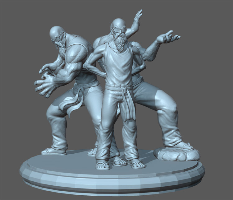 图片[4]-【龙珠】龟仙人-3D合纵社-3D打印模型STL格式3mf格式免费下载！