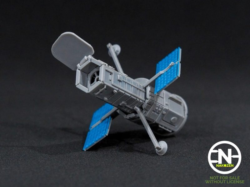 哈勃望远镜-3D合纵社-3D打印模型STL格式3mf格式免费下载！