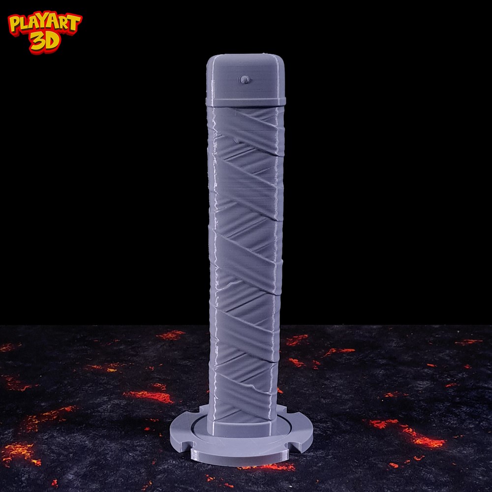 图片[2]-犬夜叉-铁碎牙-3D合纵社-3D打印模型STL格式3mf格式免费下载！