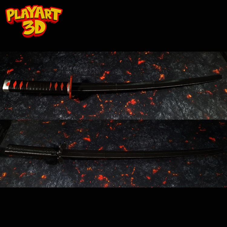 图片[2]-炭之郎-神乐刀-3D合纵社-3D打印模型STL格式3mf格式免费下载！