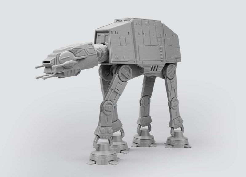 星球大战 ATAT-3D合纵社-3D打印模型STL格式3mf格式免费下载！