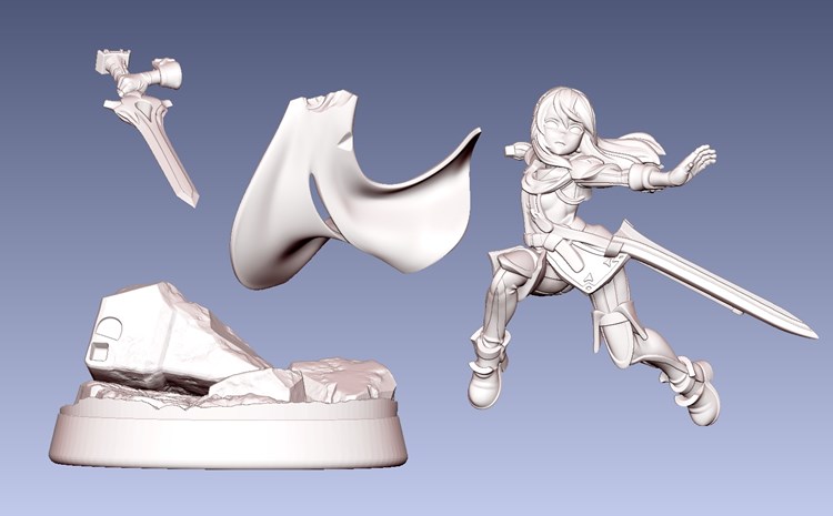 图片[3]-swordlord火焰之纹章-3D合纵社-3D打印模型STL格式3mf格式免费下载！