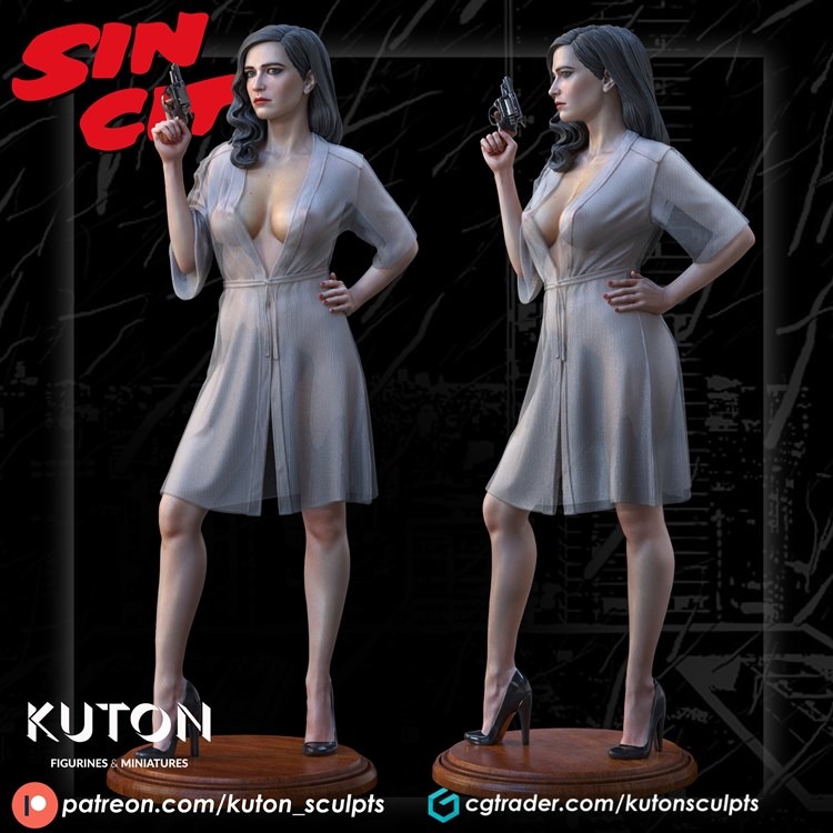 图片[4]-【罪恶之城】伊娃-3D合纵社-3D打印模型STL格式3mf格式免费下载！