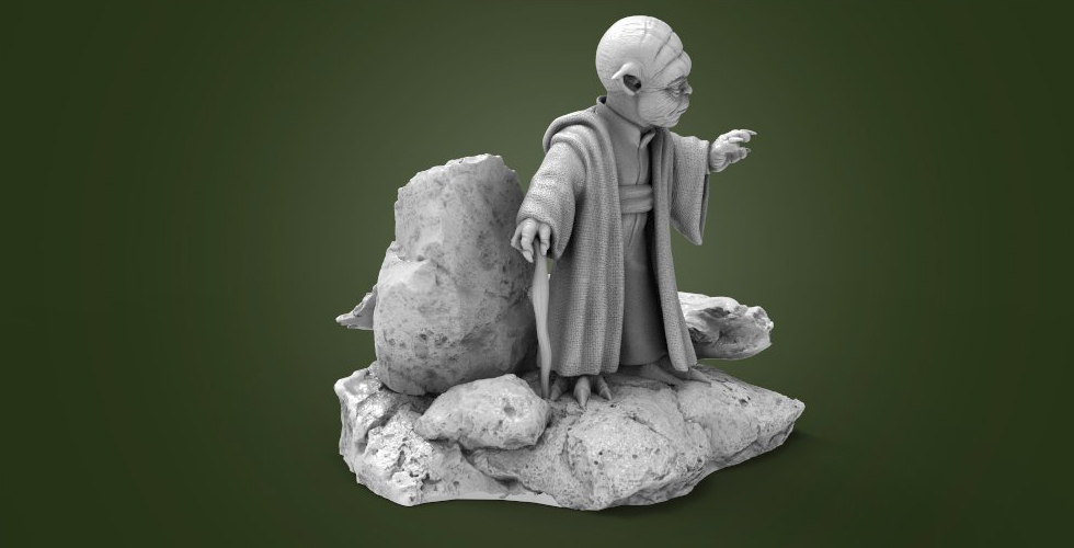 图片[2]-【星球大战】尤达-3D合纵社-3D打印模型STL格式3mf格式免费下载！