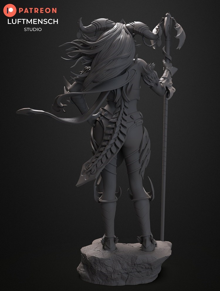 图片[3]-【魔兽世界】阿莱克丝塔萨-3D合纵社-3D打印模型STL格式3mf格式免费下载！