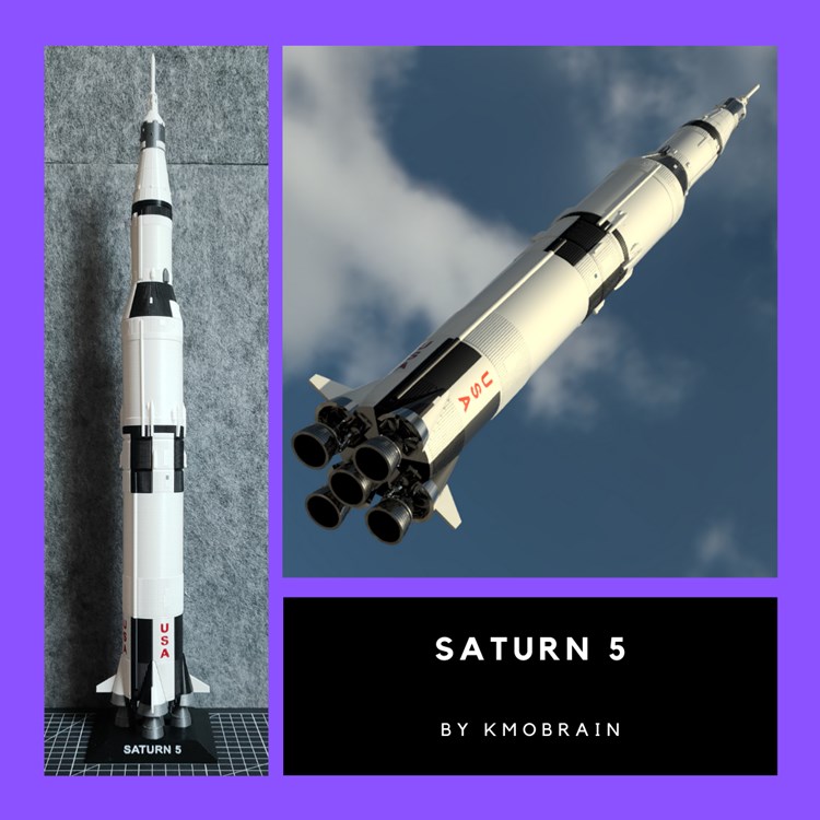 土星5-3D合纵社-3D打印模型STL格式3mf格式免费下载！