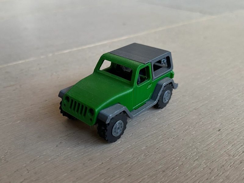 jeep吉普车-3D合纵社-3D打印模型STL格式3mf格式免费下载！