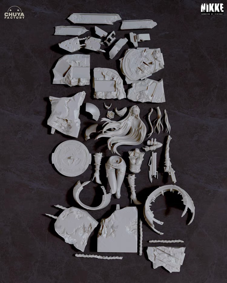 图片[2]-妮姬：胜利女神-3D合纵社-3D打印模型STL格式3mf格式免费下载！