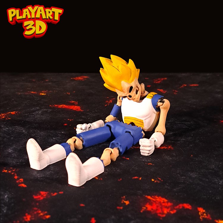 图片[3]-可动骷髅贝吉塔-3D合纵社-3D打印模型STL格式3mf格式免费下载！