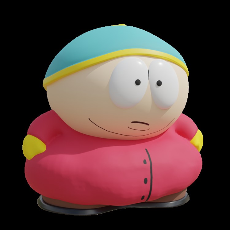 图片[2]-南方公园小雕像-3D合纵社-3D打印模型STL格式3mf格式免费下载！