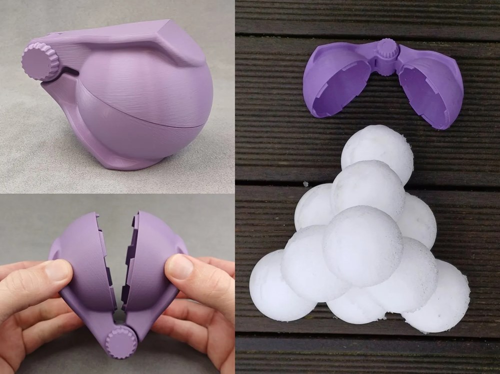 雪球制造器-3D合纵社-3D打印模型STL格式3mf格式免费下载！