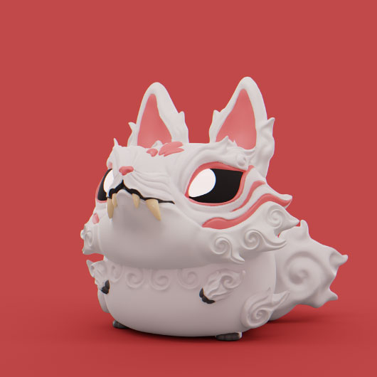 图片[3]-【格鲁皮怪物】狐妖-3D合纵社-3D打印模型STL格式3mf格式免费下载！