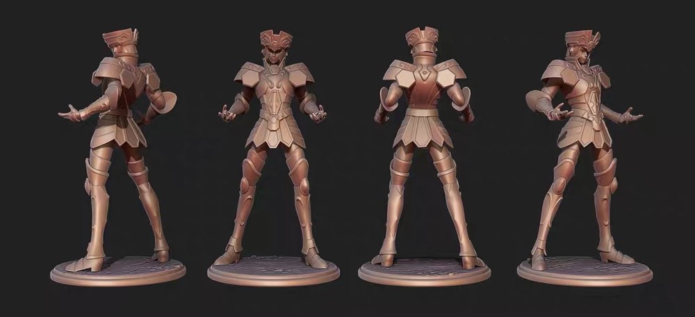 图片[3]-【圣斗士】教皇双子座-3D合纵社-3D打印模型STL格式3mf格式免费下载！