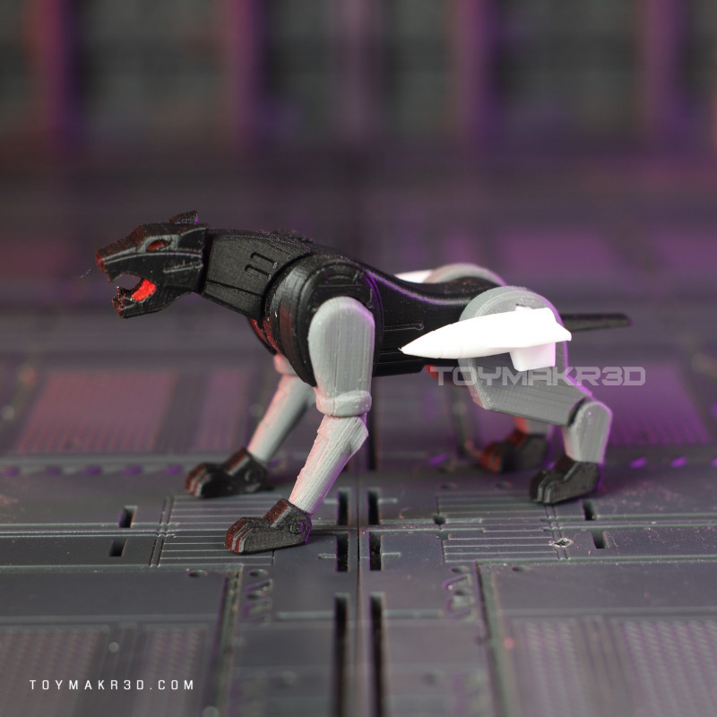 【变形金刚】机械狗-3D合纵社-3D打印模型STL格式3mf格式免费下载！