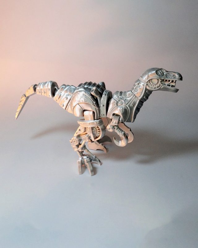 蒸汽朋克迅猛龙-3D合纵社-3D打印模型STL格式3mf格式免费下载!