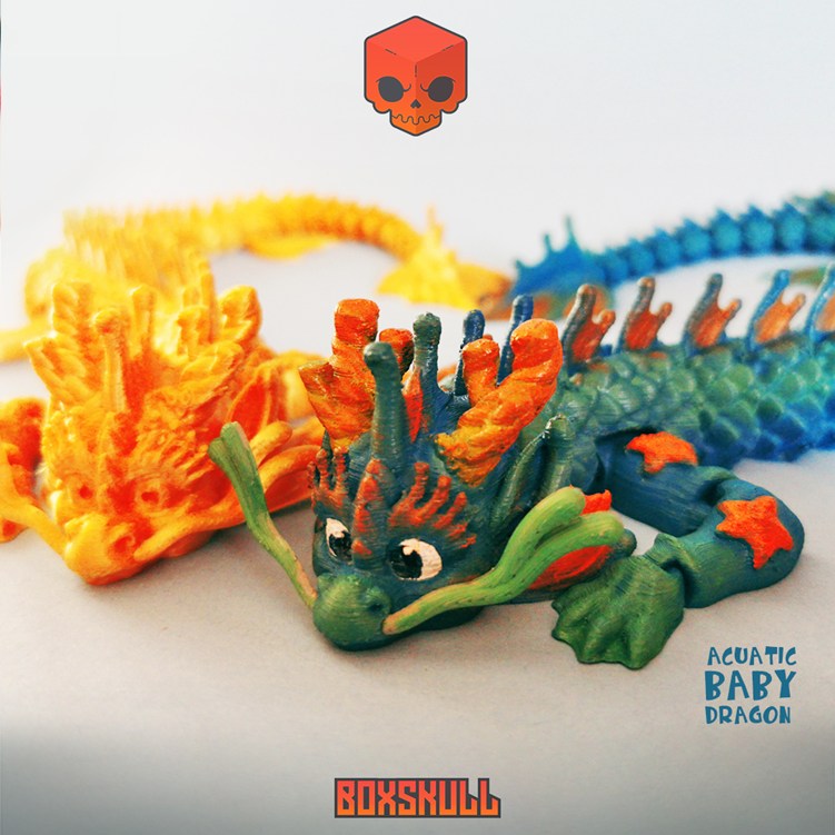 图片[4]-可动中国风小龙-3D合纵社-3D打印模型STL格式3mf格式免费下载！