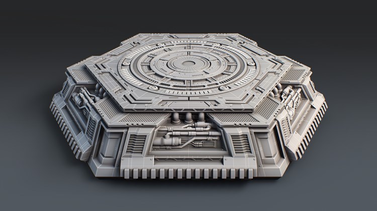 图片[2]-机甲地台-3D合纵社-3D打印模型STL格式3mf格式免费下载！