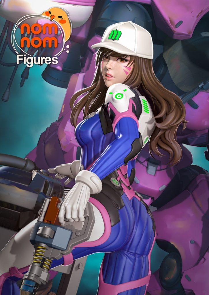 【守望先锋】DVA机甲女战士-3D合纵社-3D打印模型STL格式3mf格式免费下载！
