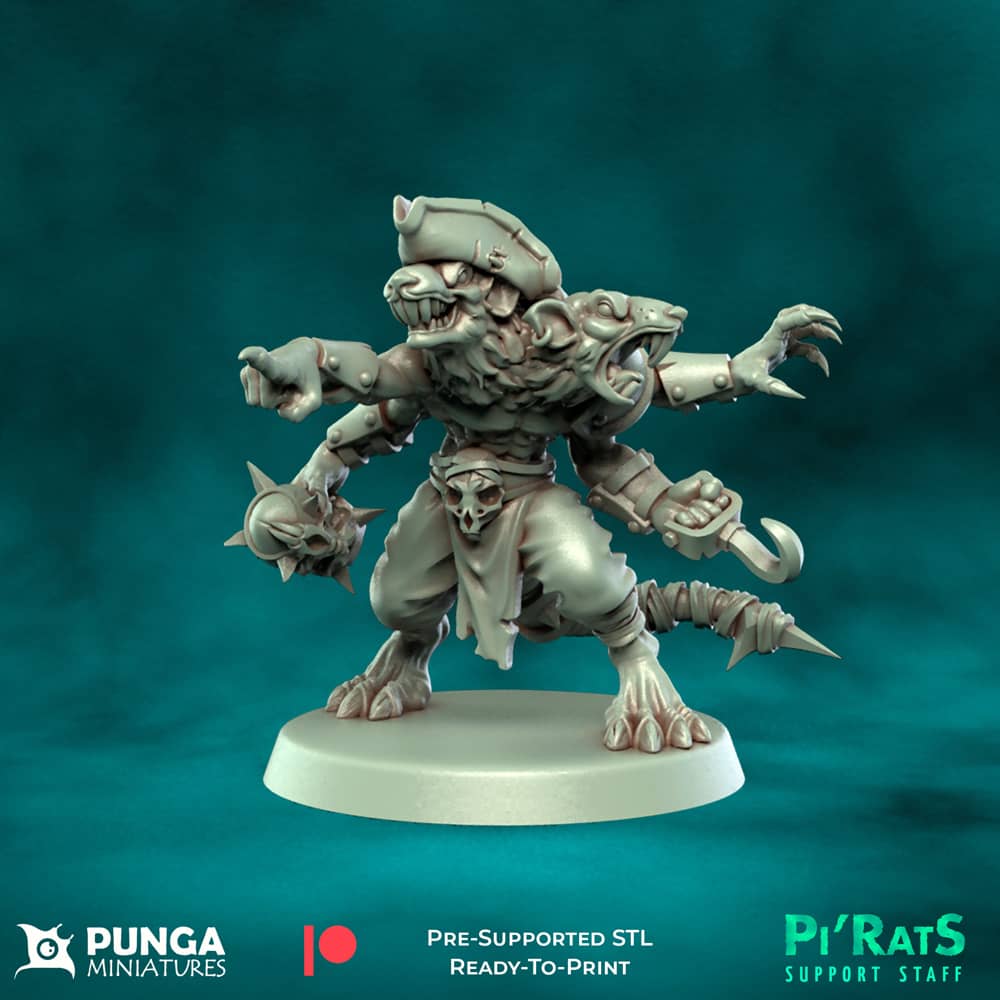 图片[4]-【战旗】Punga Miniatures-3D合纵社-3D打印模型STL格式3mf格式免费下载！