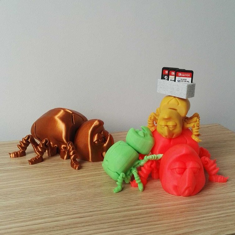 猛犸甲虫-3D合纵社-3D打印模型STL格式3mf格式免费下载！