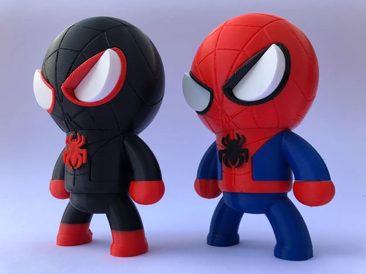 图片[3]-Q版蜘蛛侠-3D合纵社-3D打印模型STL格式3mf格式免费下载！