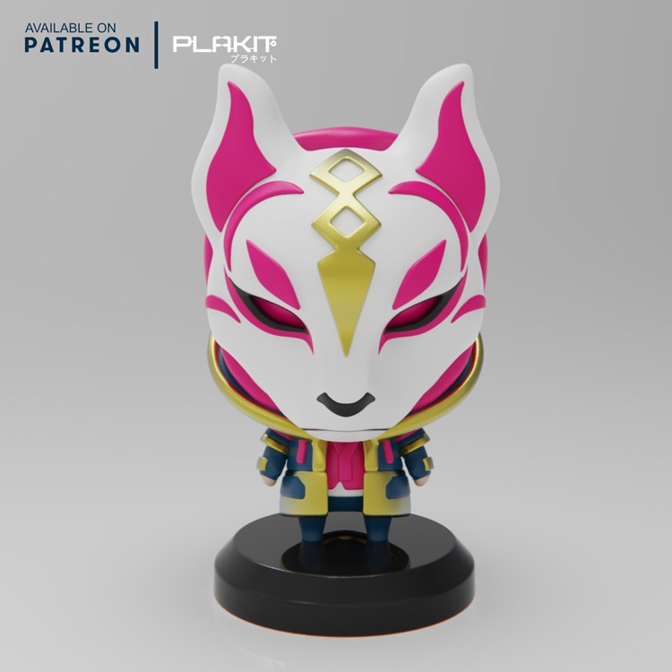 图片[4]-堡垒之夜-天狐-3D合纵社-3D打印模型STL格式3mf格式免费下载！