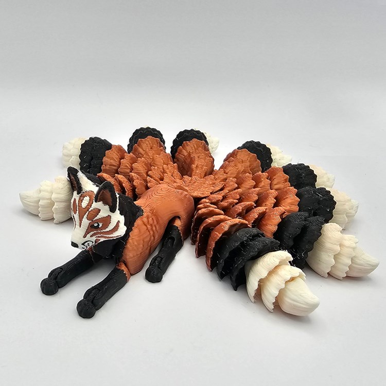 图片[2]-九尾狐-3D合纵社-3D打印模型STL格式3mf格式免费下载！