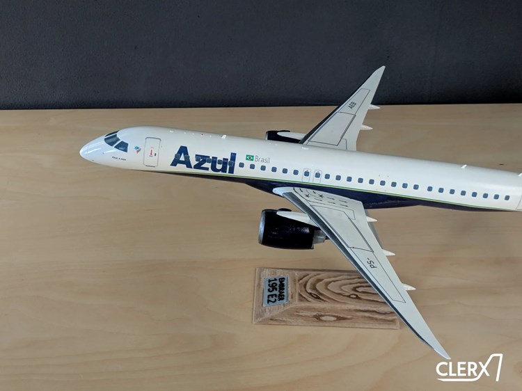 巴西航空工业公司E195-E2-3D合纵社-3D打印模型STL格式3mf格式免费下载！