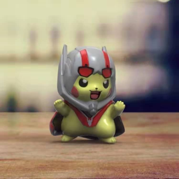 【宠物小精灵】皮卡丘蚁人-3D合纵社-3D打印模型STL格式3mf格式免费下载！