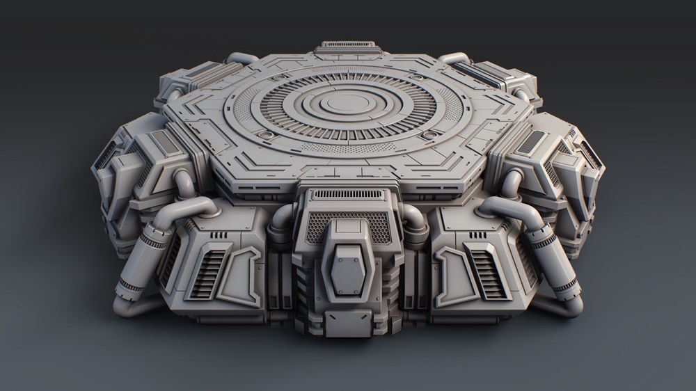 图片[3]-机甲地台-3D合纵社-3D打印模型STL格式3mf格式免费下载！