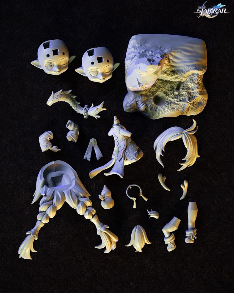 图片[2]-《崩坏：星穹铁道》白露-3D合纵社-3D打印模型STL格式3mf格式免费下载！