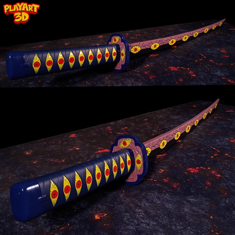 黑死牟-虚哭神去-3D合纵社-3D打印模型STL格式3mf格式免费下载！