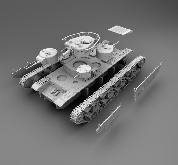 图片[2]-T-35坦克-3D合纵社-3D打印模型STL格式3mf格式免费下载！