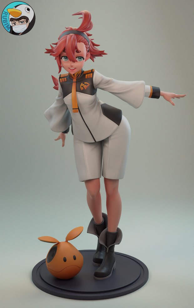 【机动战士高达：水星的魔女】 斯莱塔·墨丘利-3D合纵社-3D打印模型STL格式3mf格式免费下载！