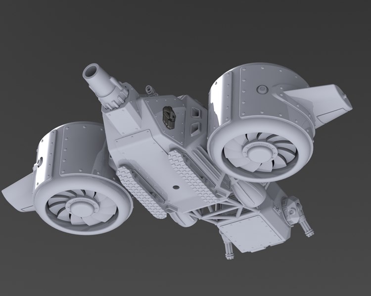 图片[2]-战斗飞船-3D合纵社-3D打印模型STL格式3mf格式免费下载！