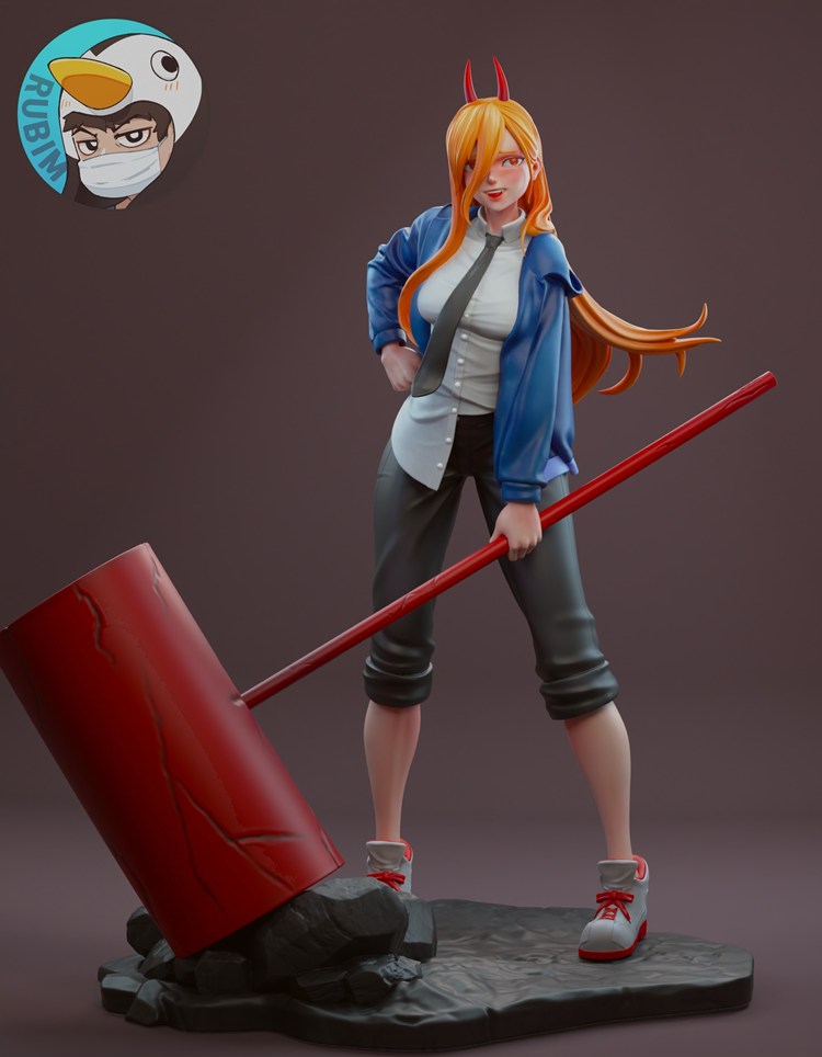 图片[4]-【电锯人】帕瓦-3D合纵社-3D打印模型STL格式3mf格式免费下载！