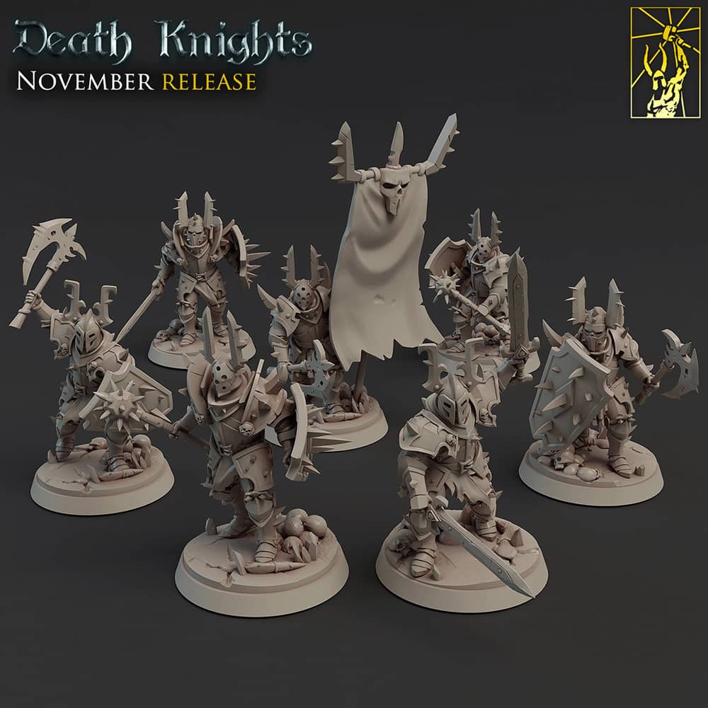 图片[2]-【战棋】November Death Knights-3D合纵社-3D打印模型STL格式3mf格式免费下载！