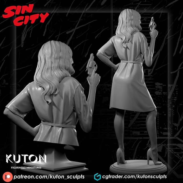 图片[3]-【罪恶之城】伊娃-3D合纵社-3D打印模型STL格式3mf格式免费下载！