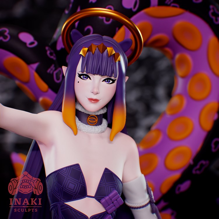 图片[3]-虚拟偶像-伊那尔栖-3D合纵社-3D打印模型STL格式3mf格式免费下载！