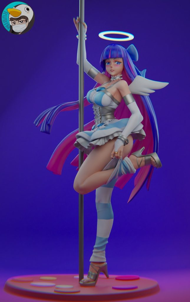 天使潘迪-3D合纵社-3D打印模型STL格式3mf格式免费下载！