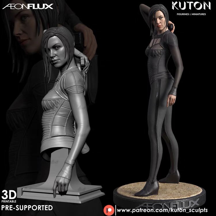 魔力女战士-3D合纵社-3D打印模型STL格式3mf格式免费下载！