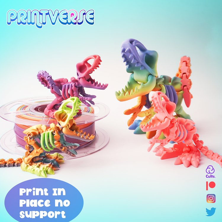 图片[2]-骷髅霸王龙-3D合纵社-3D打印模型STL格式3mf格式免费下载！