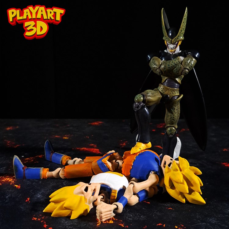 图片[2]-可动骷髅贝吉塔-3D合纵社-3D打印模型STL格式3mf格式免费下载！