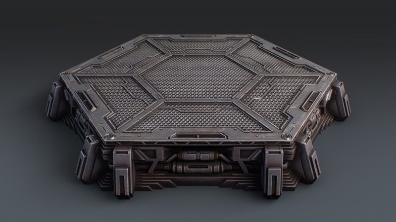 机甲地台-3D合纵社-3D打印模型STL格式3mf格式免费下载！